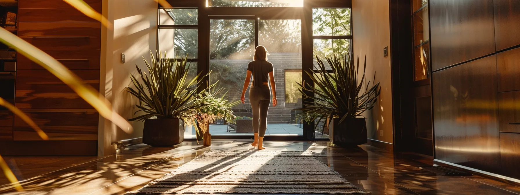 a homeowner walking through their meticulously prepared and well-maintained st. george property, ensuring every detail is in place for inspection day.