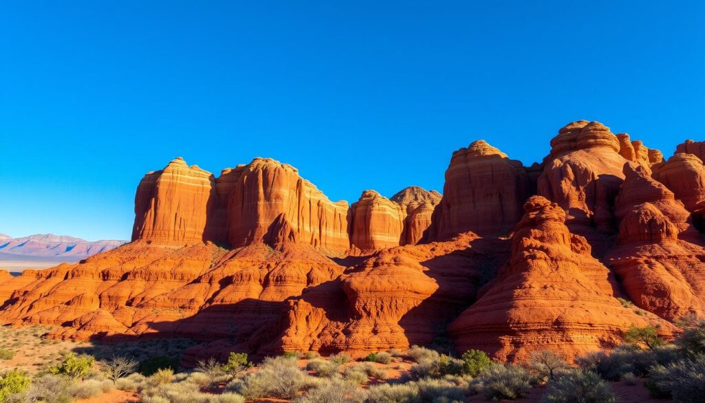 St George Red Rock Landscape St George Red Rock Landscape