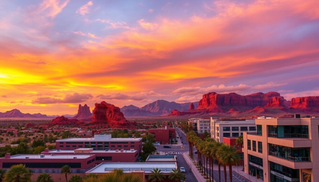 St George Utah Cityscape St George Utah Cityscape