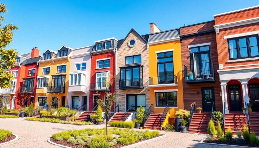 Townhouse residential architecture Townhouse residential architecture